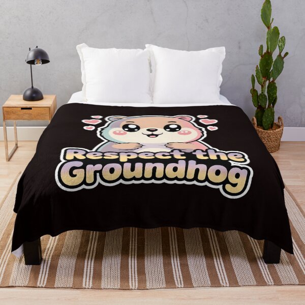 Item preview, Respect the Groundhog Apparel – Groundhog Whisperer Funny Groundhog Vintage Retro designed and sold by Redgiant87x.