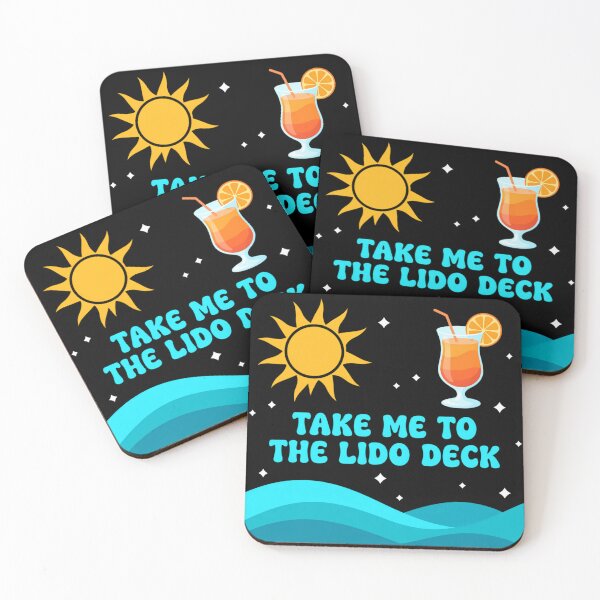 Item preview, Take Me to the Lido Deck Funny Cruise Ship Lovers Sea Day designed and sold by CutOutIdols.