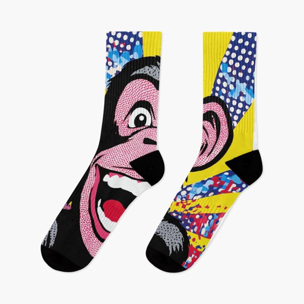 Item preview, Vibrant Pop Art of a smiling Monkey designed and sold by lautir.