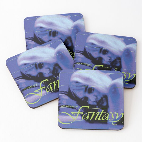 Item preview, Purple Blue Aesthetic Poster with Lime Green Script Typography designed and sold by AnotherUnwanted.