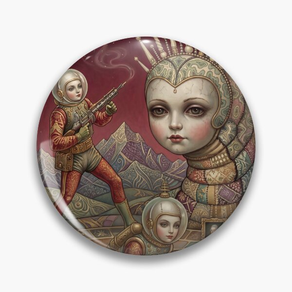 Item preview, Clockwork Chrysalis: The Galactic Queen designed and sold by graficsfx.