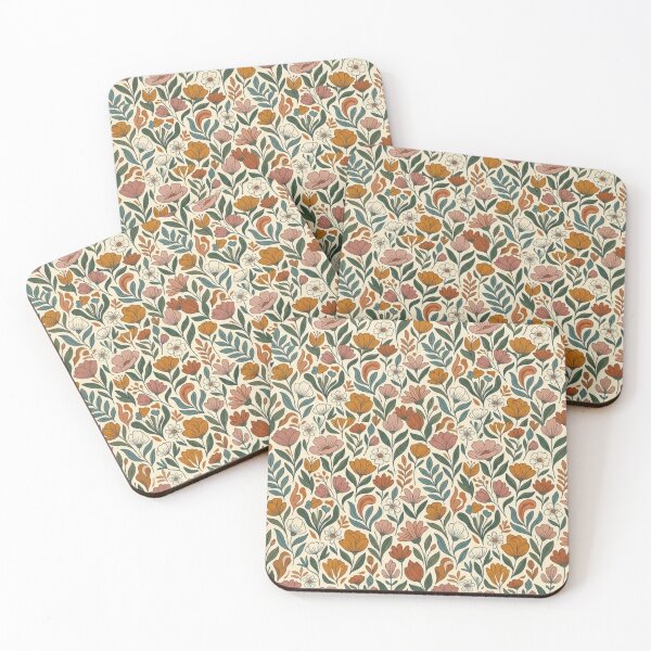 Item preview, Modern Boho Floral Garden - Elegant Earthy Nature Pattern designed and sold by Nova Graphix.