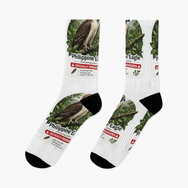 Item preview, Philippine Eagle – Critically Endangered Wildlife Sticker designed and sold by SaphireArt.
