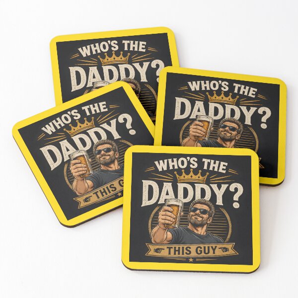 Item preview, Who’s The Daddy Funny Dad Shirt designed and sold by Hornace88studio.