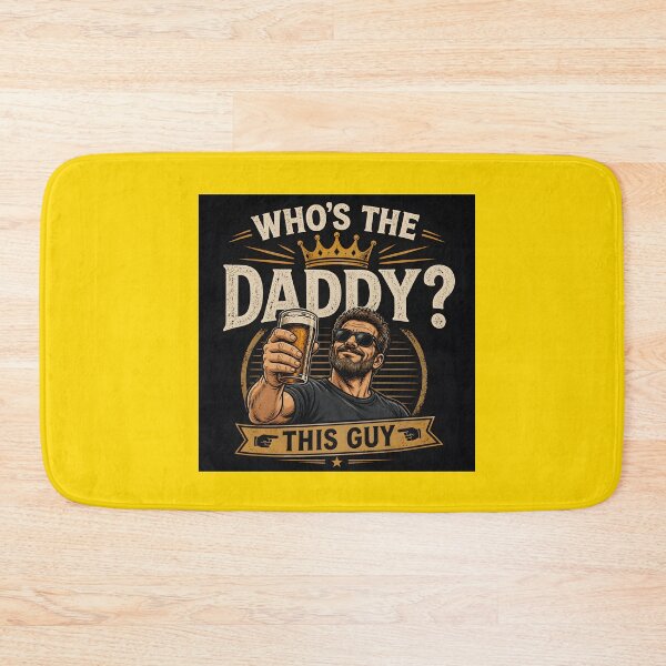 Item preview, Who’s The Daddy Funny Dad Shirt designed and sold by Hornace88studio.