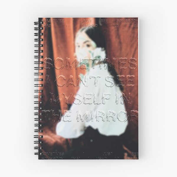 Item preview, Surrealist Mirror Typography Poster with Warm Dark Portrait Photography designed and sold by AnotherUnwanted.