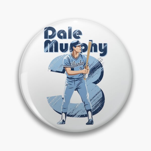 Item preview, Dale Murphy #3 - Atlanta Baseball Legend - Retro 80s Style designed and sold by Thogan0416.