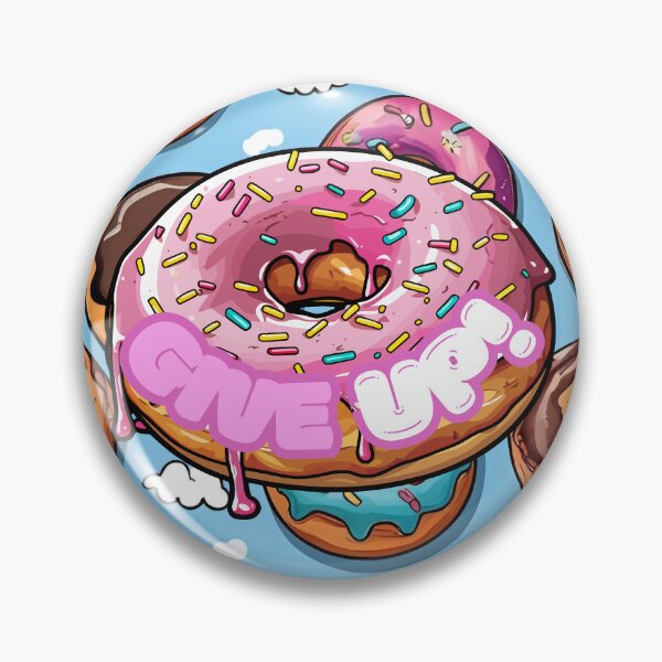 Item preview, Donut, don't give up! designed and sold by toycruisers_merch-butze.