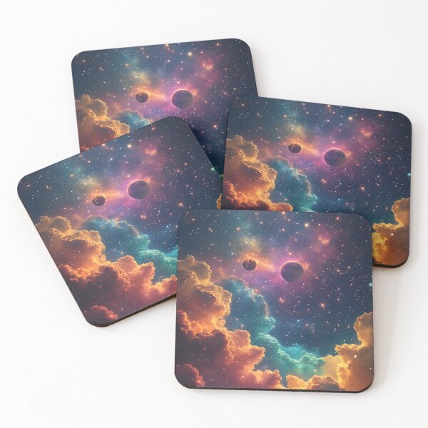 Item preview, Celestial Horizon: The Twin Worlds Nebula designed and sold by Vhelir-Art.