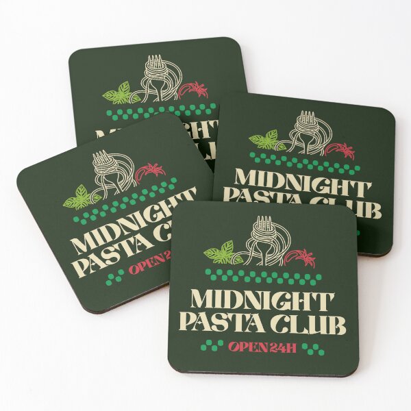 Item preview, Midnight Pasta Club - Vintage Italian Food Aesthetic designed and sold by LinaValearte.