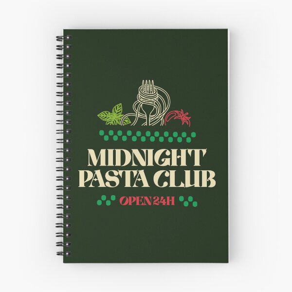 Item preview, Midnight Pasta Club - Vintage Italian Food Aesthetic designed and sold by LinaValearte.