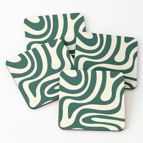 Item preview, Retro Abstract Creamy Wavy Pattern Design designed and sold by MOONE FLOWER.