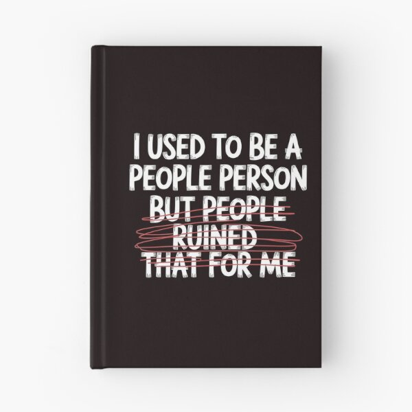 Item preview, I Used To Be a People Person – Sarcastic for Introverts | People Person Funny designed and sold by Redgiant87x.