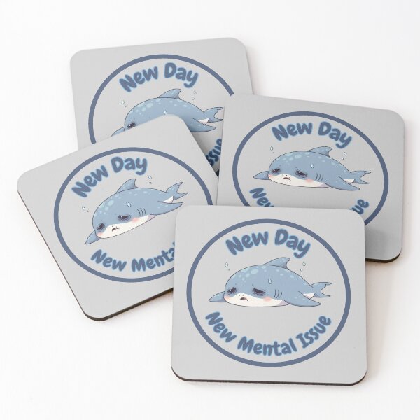 Item preview, New day new mental issue designed and sold by Nature's Chibis.
