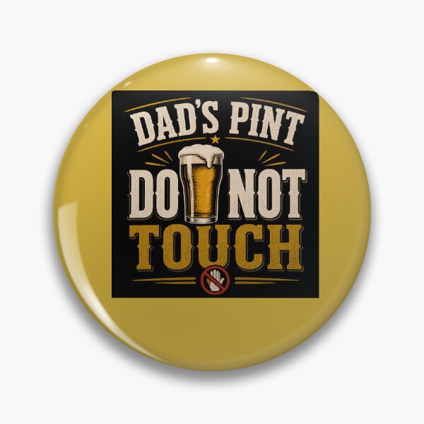 Item preview, Dad’s Beer Do Not Touch Funny Shirt designed and sold by Hornace88studio.