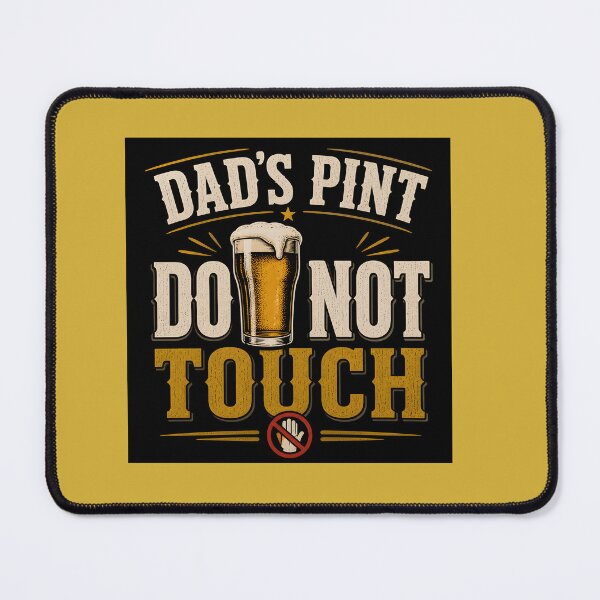 Item preview, Dad’s Beer Do Not Touch Funny Shirt designed and sold by Hornace88studio.