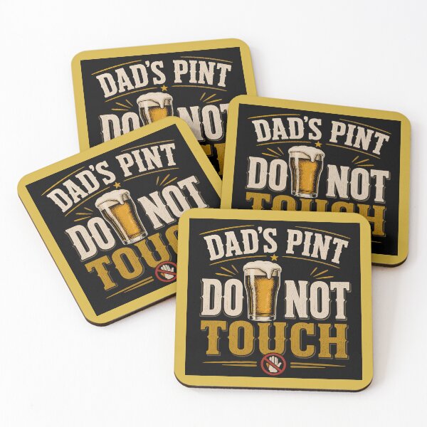 Item preview, Dad’s Beer Do Not Touch Funny Shirt designed and sold by Hornace88studio .