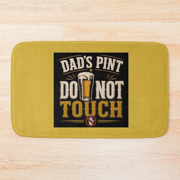 Item preview, Dad’s Beer Do Not Touch Funny Shirt designed and sold by Hornace88studio.