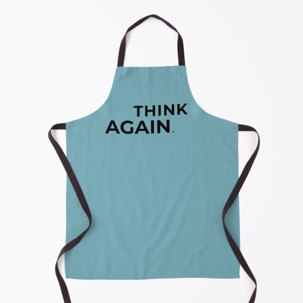 Item preview, Think Again Minimalist Statement Design – Clean Black Typography, Low Social Energy Collection designed and sold by Anyshca.