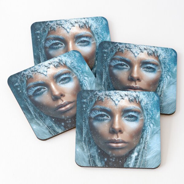 Item preview, Enchanting Ice Queen with Frosty Elegance and Grace designed and sold by Artessie.