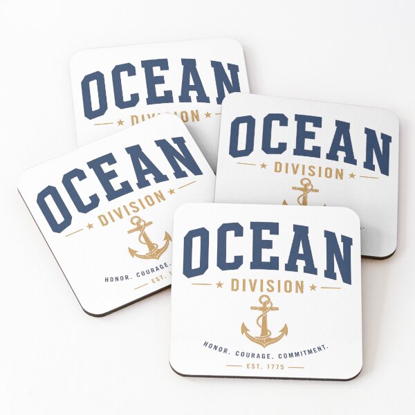 Item preview, Ocean Division Vintage Nautical Anchor Military Emblem designed and sold by MWSailingClub.