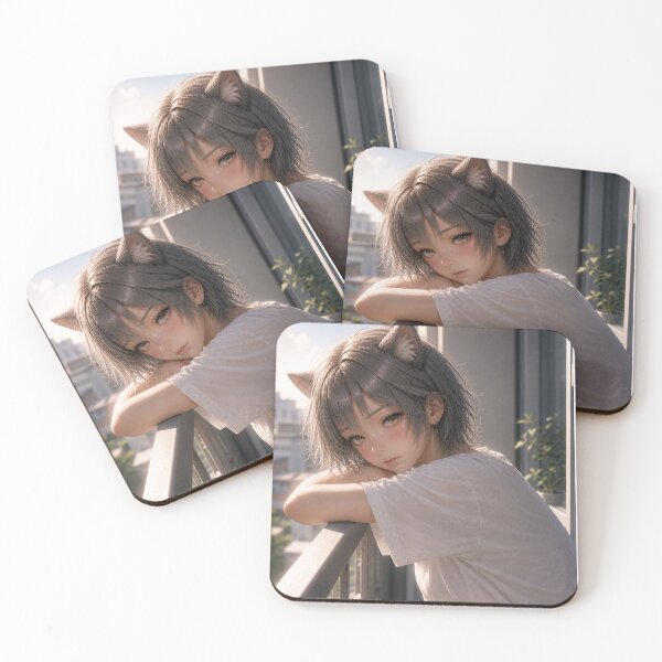 Item preview, Quiet Balcony REI – Soft Morning Light Catgirl designed and sold by RinaWorksJP.