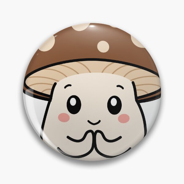 Item preview, Cute Holy Shiitake Mushroom Sticker designed and sold by Movobra.