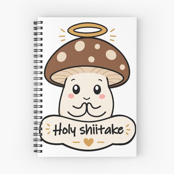 Item preview, Cute Holy Shiitake Mushroom Sticker designed and sold by Movobra.