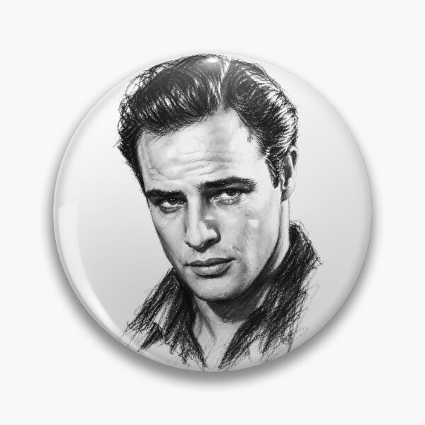 Item preview, Retro and Vintage Stars Marlon Brando designed and sold by MarkColeImaging.