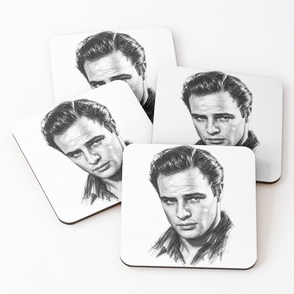 Item preview, Retro and Vintage Stars Marlon Brando designed and sold by MarkColeImaging.