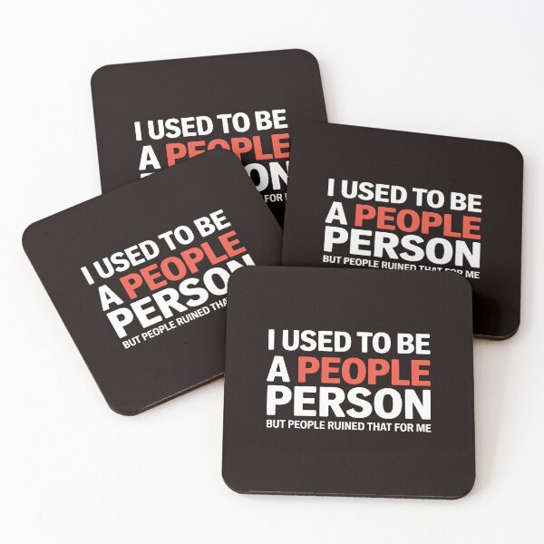 Item preview, I Used To Be a People Person – People Person with Sarcasm for Introverts designed and sold by Redgiant87x.