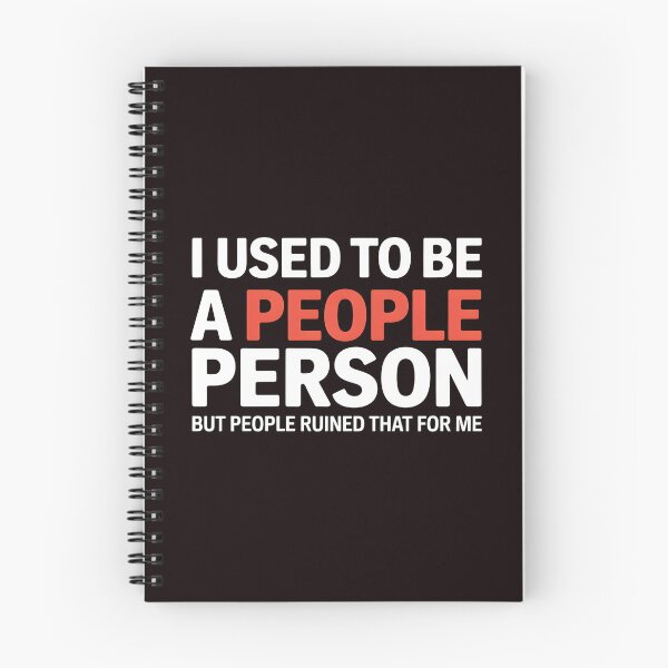 Item preview, I Used To Be a People Person – People Person with Sarcasm for Introverts designed and sold by Redgiant87x.