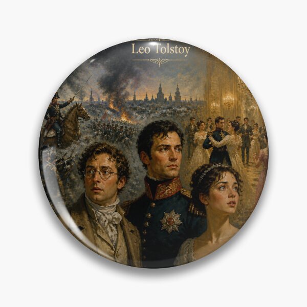 Item preview, War and Peace - Leo Tolstoy - Russian Culture and literature designed and sold by Substance_life.