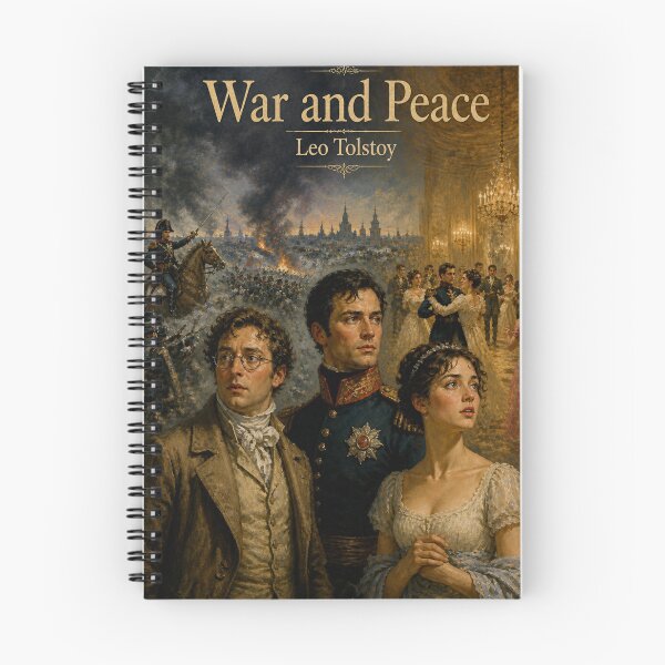 Item preview, War and Peace - Leo Tolstoy - Russian Culture and literature designed and sold by Substance_life.