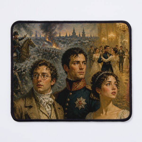 Item preview, War and Peace - Leo Tolstoy - Russian Culture and literature designed and sold by Substance_life.