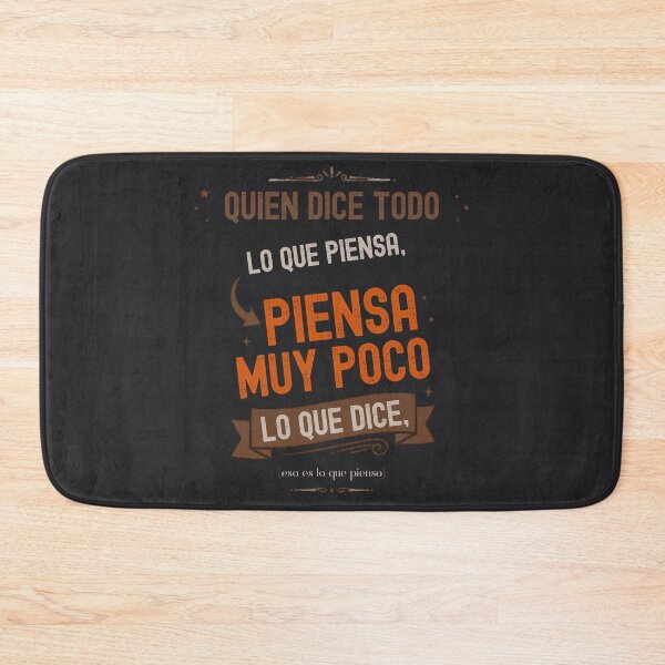 Item preview, Wise Spanish Quote - Vintage Typography Design - Black designed and sold by Très Joli Brothers.