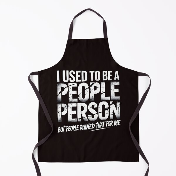 Item preview, I Used To Be a People Person Funny – Sarcastic Introvert Tees for Antisocial Humor designed and sold by Redgiant87x.