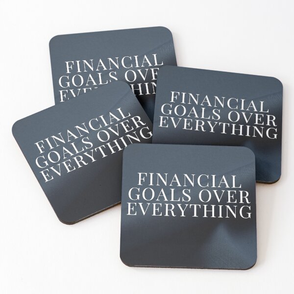 Item preview, Financial Goals Over Everything designed and sold by WeAllFeltThat.