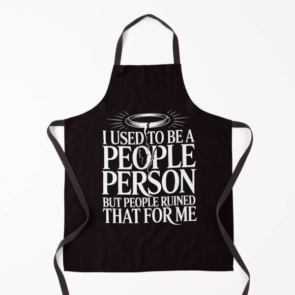 Item preview, I Used To Be a People Person – Sarcastic Quote People Person for Introvert Humor designed and sold by Redgiant87x.