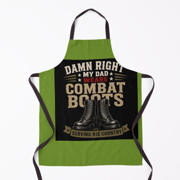 Item preview, My Dad Wears Combat Boots Proud Shirt designed and sold by Hornace88studio.