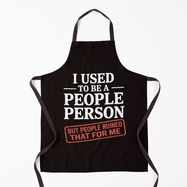 Item preview, I Used To Be a People Person Funny – Sarcastic Introvert Tees with Attitude designed and sold by Redgiant87x.