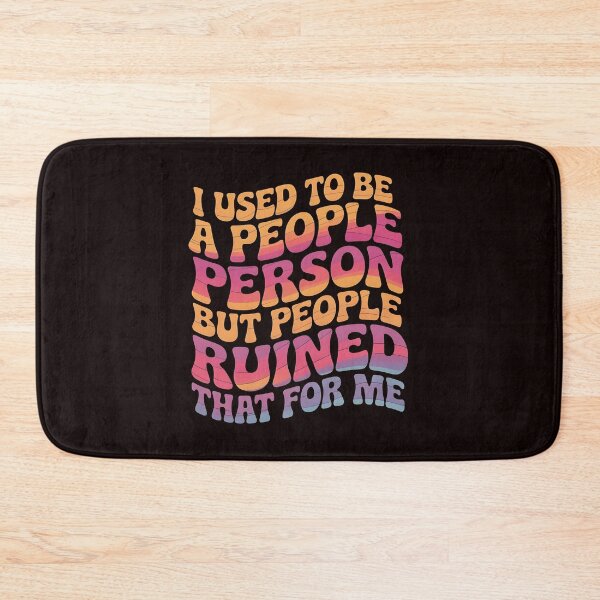 Item preview, I Used To Be a People Person – Sarcasm Humor for Antisocial People designed and sold by Redgiant87x.