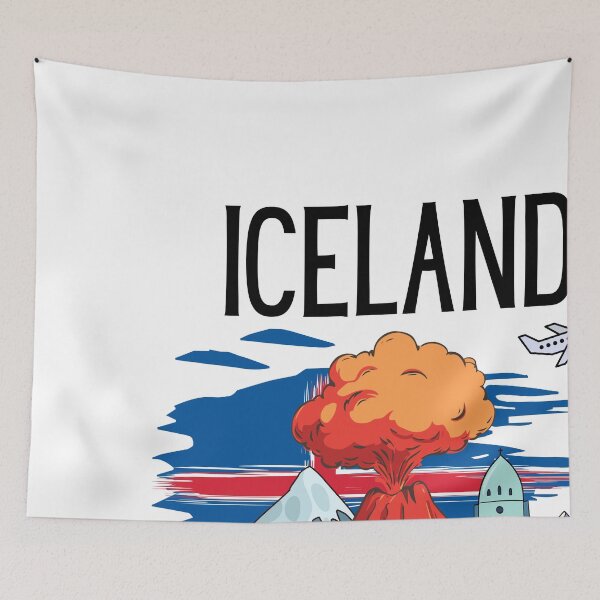 Item preview, Iceland - Iceland Stamp - Funny gifts for Iceland enthusiasts designed and sold by iX-Physio.