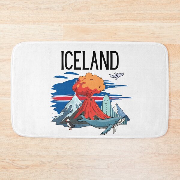 Item preview, Iceland - Iceland Stamp - Funny gifts for Iceland enthusiasts designed and sold by iX-Physio.