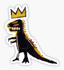 basquiat pop art Sticker