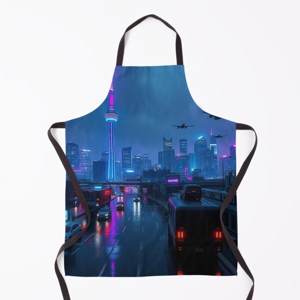 Item preview, Toronto Future: Cyberpunk Horizon at Twilight designed and sold by Tama-sirth.