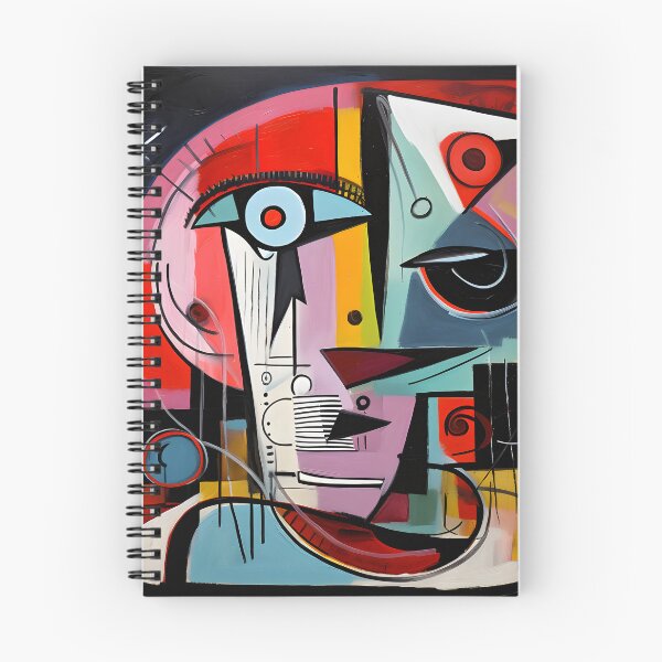 Item preview, Geometric Abstract Face Art - Vibrant Bold Shapes with Dynamic Color Contrast Modern Expressionism designed and sold by OlfactoART Studio.