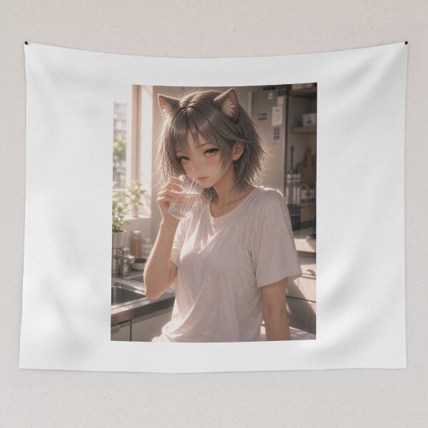 Item preview, Quiet Balcony REI – Soft Morning Light Catgirl designed and sold by RinaWorksJP.