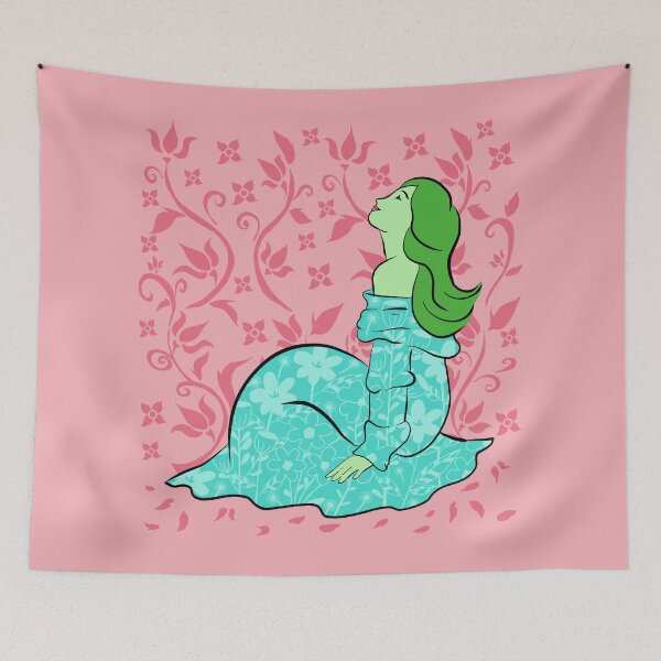 Item preview, Anthophile Fern with pink Background  designed and sold by missmann.