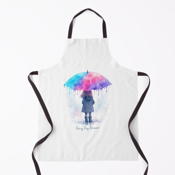 Item preview, Rainy Day Dreamer T-Shirt – Aesthetic Umbrella Watercolor Art for Cozy Mood Lovers, Soft Girl Style & Thoughtful Gift Buyers designed and sold by GemBob Creations.